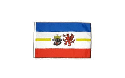 Fahne Flagge Deutschland Mecklenburg-Vorpommern 30 x45 cm Fahne Flagge Deutschland Mecklenburg-Vorpommern 30 x45 cm von Flaggenfritze