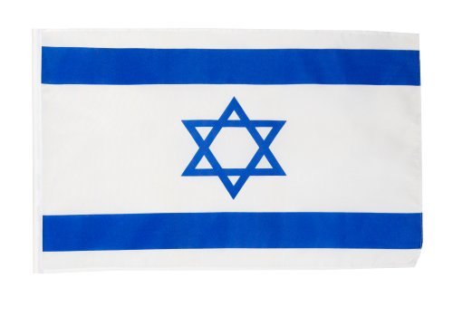 Flaggenfritze Fahne Flagge Israel 30 x 45 cm Flaggenfritze Fahne Flagge Israel 30 x 45 cm von Digni