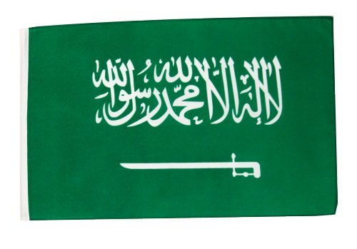 Flaggenfritze Fahne Saudi-Arabien 30 x 45 cm, Grün, Patriotisch, Flagge Flaggenfritze Fahne Saudi-Arabien 30 x 45 cm, Grün, Patriotisch, Flagge von Flaggenfritze