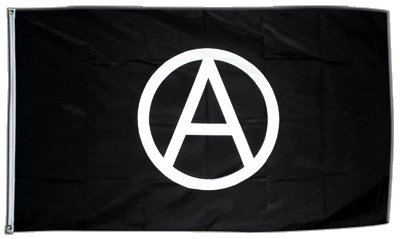 Flagge Anarchy Anarchie - 90 x 150 cm von Flaggenfritze
