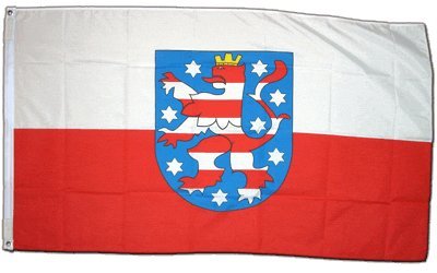 Flagge Deutschland Thüringen - 60 x 90 cm Flagge Deutschland Thüringen - 60 x 90 cm von Flaggenfritze