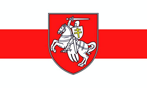 Flagge Fahne Belarus Weißer Ritter White Knight Pagonya - 90 x 150 cm Premiumqualität 115 gr/m² Flagge Fahne Belarus Weißer Ritter White Knight Pagonya - 90 x 150 cm Premiumqualität 115 gr/m² von Flaggenfritze