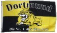 Flagge Fanflagge Dortmund Bulldogge - 90 x 150 cm Flagge Fanflagge Dortmund Bulldogge - 90 x 150 cm von Digni