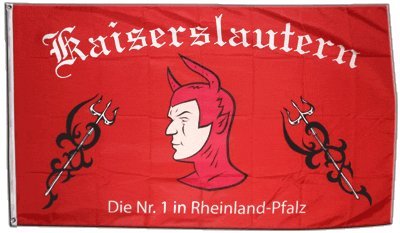Flagge Fanflagge Kaiserslautern - 90 x 150 cm von Flaggenfritze