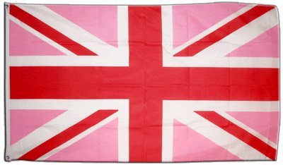 Flagge Großbritannien Union Jack Pink - 90 x 150 cm Flagge Großbritannien Union Jack Pink - 90 x 150 cm von Flaggenfritze