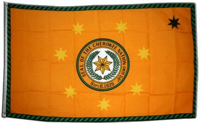 Flagge Indianer Cherokee Nation - 90 x 150 cm Flagge Indianer Cherokee Nation - 90 x 150 cm von Flaggenfritze
