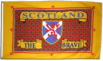 Flagge Schottland Scotland The Brave - 90 x 150 cm von Flaggenfritze