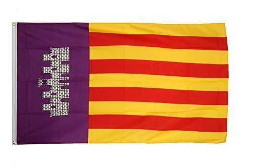 Flagge Spanien Mallorca - 90 x 150 cm Flagge Spanien Mallorca - 90 x 150 cm von Flaggenfritze