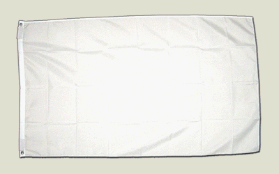 Flagge Weiß - 90 x 150 cm Flagge Weiß - 90 x 150 cm von Flaggenfritze