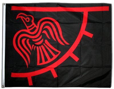 Flagge Wikinger Odinicraven - 90 x 150 cm Flagge Wikinger Odinicraven - 90 x 150 cm von Flaggenfritze