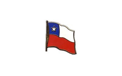Flaggen-Pin/Anstecker Chile vergoldet Flaggen-Pin/Anstecker Chile vergoldet von Digni