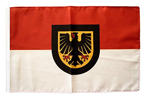 Flaggenfritze® Flagge Deutschland Stadt Dortmund - 30 x 45 cm von Flaggenfritze