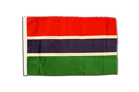 Flaggenfritze® Flagge Gambia - 30 x 45 cm von Flaggenfritze