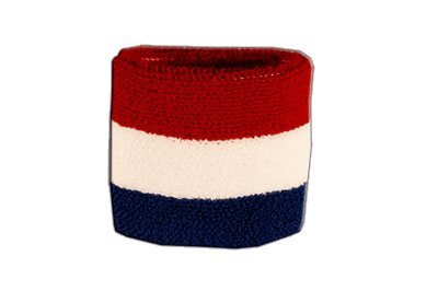Flaggenfritze® Schweissband Flagge Niederlande, 2er Set von Flaggenfritze