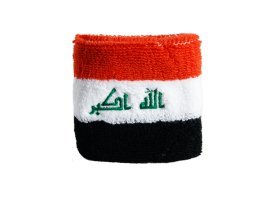 Flaggenfritze® Schweißband Irak von Flaggenfritze