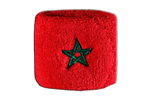 Flaggenfritze® Schweißband Marokko von Flaggenfritze