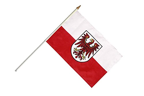 Flaggenfritze® Stockflagge Italien Südtirol - 30 x 45 cm von Flaggenfritze