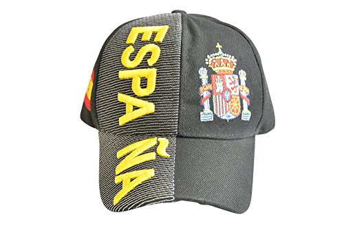 Flaggenfritze Cap/Kappe Motiv Fahne Spanien Espana schwarz, Nation Flaggenfritze Cap/Kappe Motiv Fahne Spanien Espana schwarz, Nation von Flaggenfritze