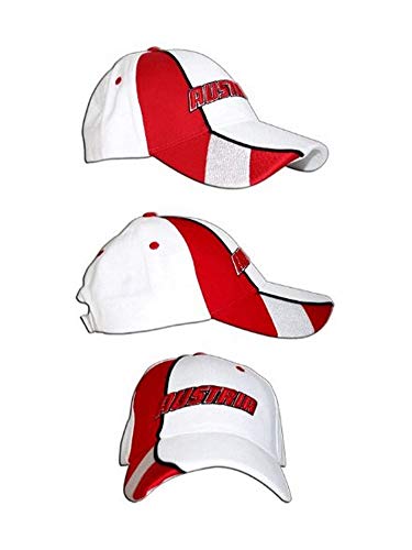 Flaggenfritze Cap/Kappe Österreich, weiß-rot, Flag Flaggenfritze Cap/Kappe Österreich, weiß-rot, Flag von Flaggenfritze