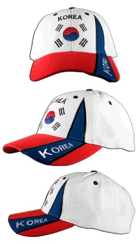 Flaggenfritze Cap/Kappe Südkorea, Fan von Flaggenfritze