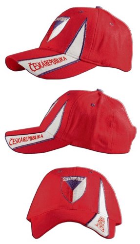 Flaggenfritze Cap/Kappe Tschechische Republik, Fan Flaggenfritze Cap/Kappe Tschechische Republik, Fan von Flaggenfritze