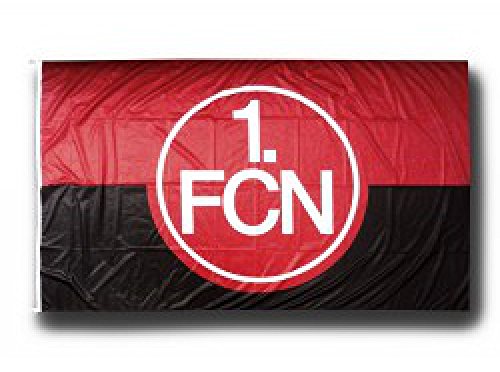 Flaggenfritze Hissflagge 1. FC Nürnberg Logo rot-schwarz - 150 x 250 cm + gratis Aufkleber Flaggenfritze Hissflagge 1. FC Nürnberg Logo rot-schwarz - 150 x 250 cm + gratis Aufkleber von Flaggenfritze