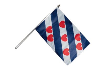Flaggenfritze Stockflagge Niederlande Friesland - 30 x 45 cm Flaggenfritze Stockflagge Niederlande Friesland - 30 x 45 cm von Digni