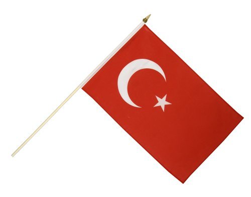 Flaggenfritze Stockflagge Türkei - 30 x 45 cm Flaggenfritze Stockflagge Türkei - 30 x 45 cm von Flaggenfritze