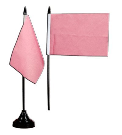 Flaggenfritze Tischflagge/Tischfahne Einfarbig Pink + gratis Aufkleber Flaggenfritze Tischflagge/Tischfahne Einfarbig Pink + gratis Aufkleber von Flaggenfritze