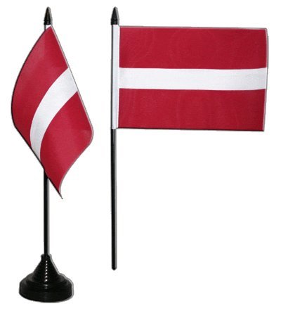 Flaggenfritze® Tischflagge Lettland 10x15 cm Flaggenfritze® Tischflagge Lettland 10x15 cm von Flaggenfritze