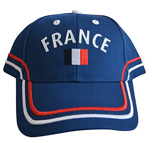 Kappe Motiv Frankreich Fahne, Nation - Cap mit französischer Fahne Kappe Motiv Frankreich Fahne, Nation - Cap mit französischer Fahne von Flaggenfritze