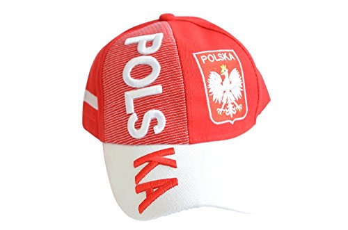 Kappe Motiv Polen Polska Fahne, Nation - Cap mit Fahne von Flaggenfritze