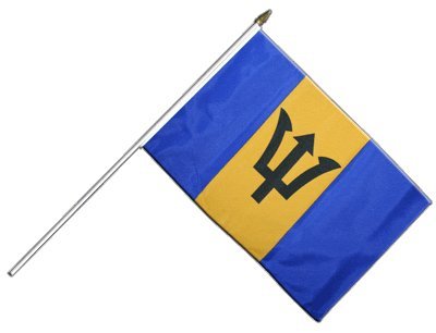 Stockflagge Barbados - 30 x 45 cm Stockflagge Barbados - 30 x 45 cm von Flaggenfritze