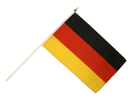 Stockflagge Deutschland 30*45 cm Fahne Flagge Stockflagge Deutschland 30*45 cm Fahne Flagge von Flaggenfritze