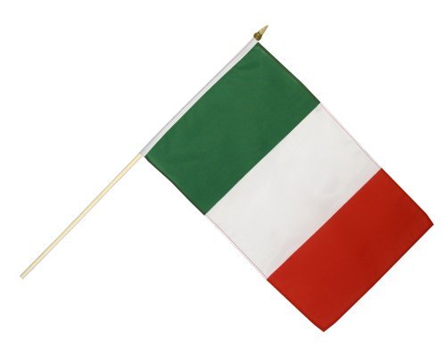 Flaggenfritze Stockflagge Italien - 30 x 45 cm Flaggenfritze Stockflagge Italien - 30 x 45 cm von Digni