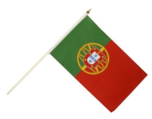 Stockflagge Portugal - 30 x 45 cm Stockflagge Portugal - 30 x 45 cm von Digni