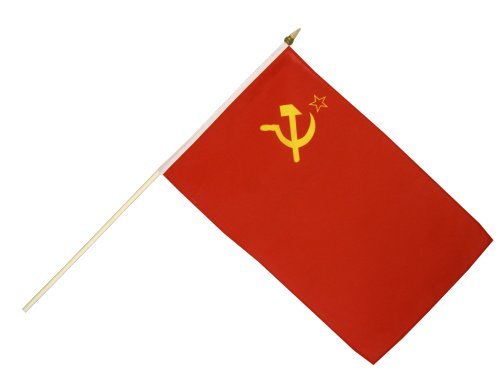 Flaggenfritze Stockflagge UDSSR Sowjetunion - 30 x 45 cm Flaggenfritze Stockflagge UDSSR Sowjetunion - 30 x 45 cm von Flaggenfritze