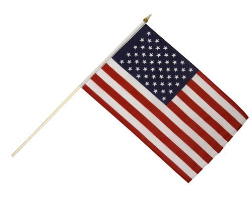 Flaggenfritze Stockflagge USA - 30 x 45 cm Flaggenfritze Stockflagge USA - 30 x 45 cm von Flaggenfritze