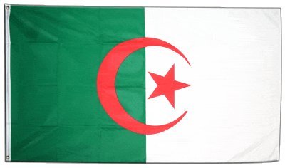 XXL Flagge Fahne Algerien 150 x 250 cm XXL Flagge Fahne Algerien 150 x 250 cm von Digni