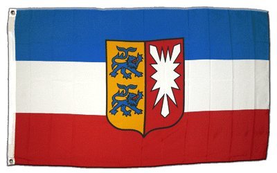 XXL Flagge Fahne Deutschland Schleswig-Holstein 150 x 250 cm XXL Flagge Fahne Deutschland Schleswig-Holstein 150 x 250 cm von Flaggenfritze