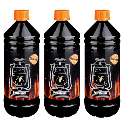 Petroleum für Petroleumheizung Petroleumofen Petroleumlampe Petroleumlampen Kamin Heizung Kerosin Reiniger Lampe Lampen Petrolium Auswahl Flameup, Menge:3 L Petroleum für Petroleumheizung Petroleumofen Petroleumlampe Petroleumlampen Kamin Heizung Kerosin Reiniger Lampe Lampen Petrolium Auswahl Flameup, Menge:3 L von Flameup