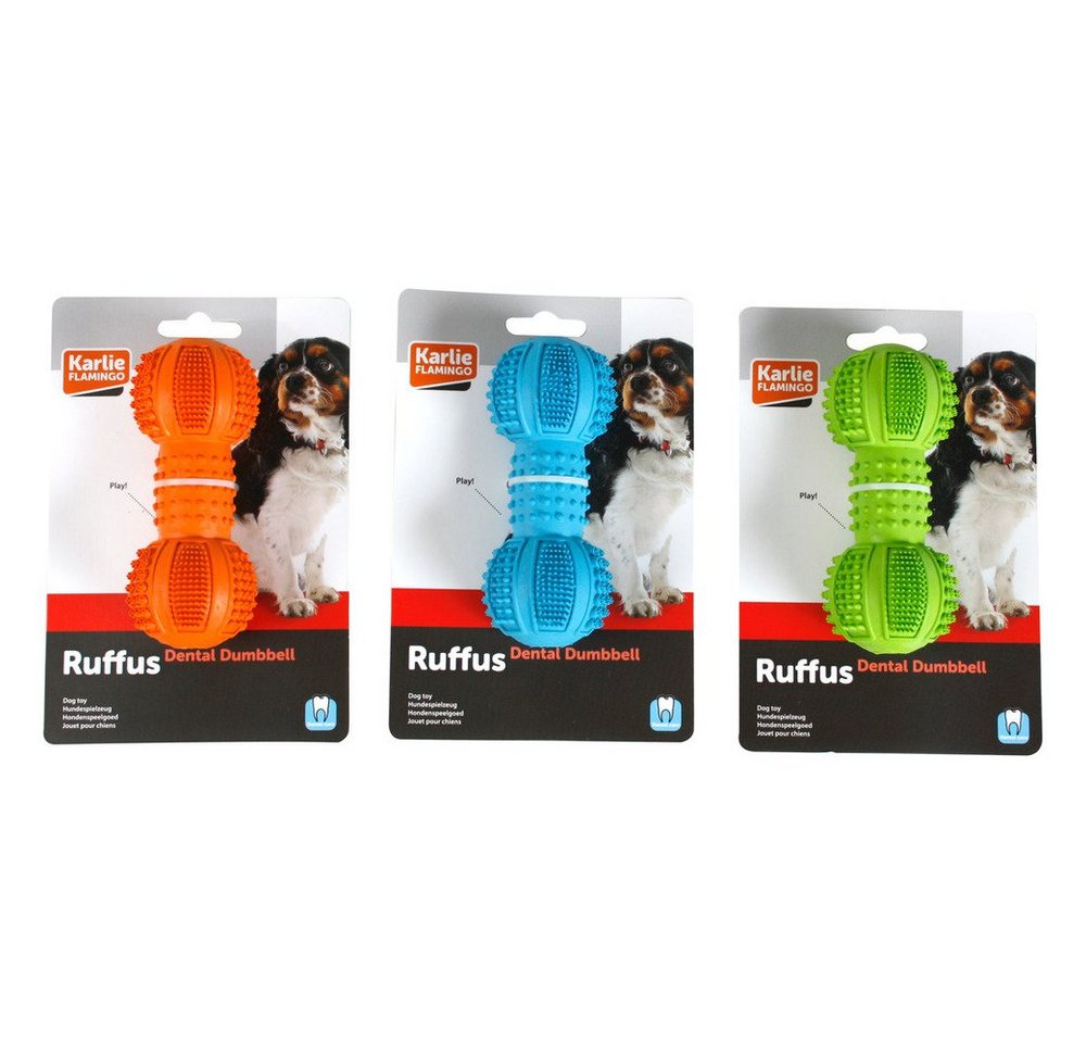 Flamingo Kauspielzeug Hundespielzeug Boomer Dental Hantel Flamingo Kauspielzeug Hundespielzeug Boomer Dental Hantel von Flamingo