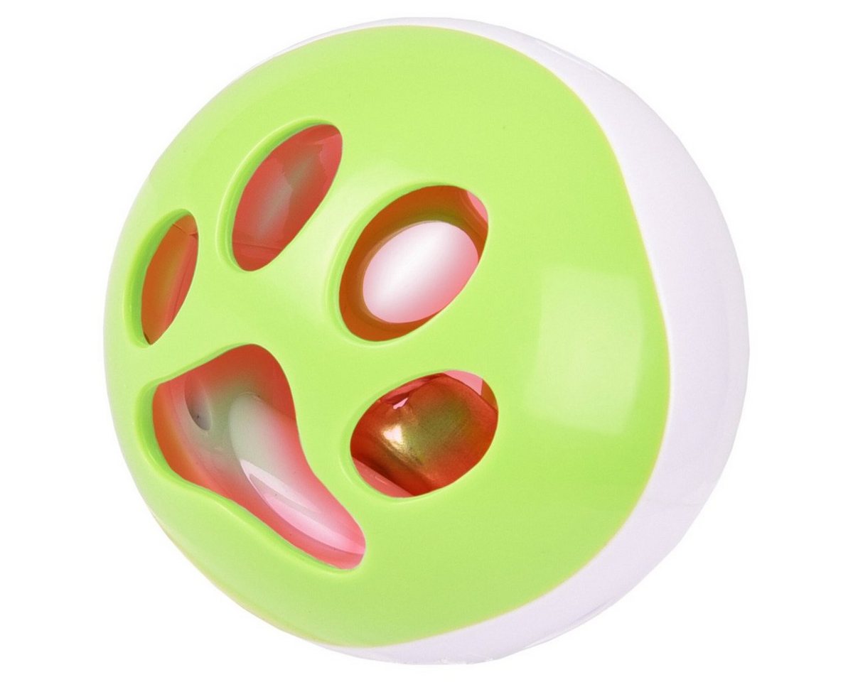 Flamingo Tier-Intelligenzspielzeug Katzenspielzeug LED Ball Rango grün/weiß von Flamingo