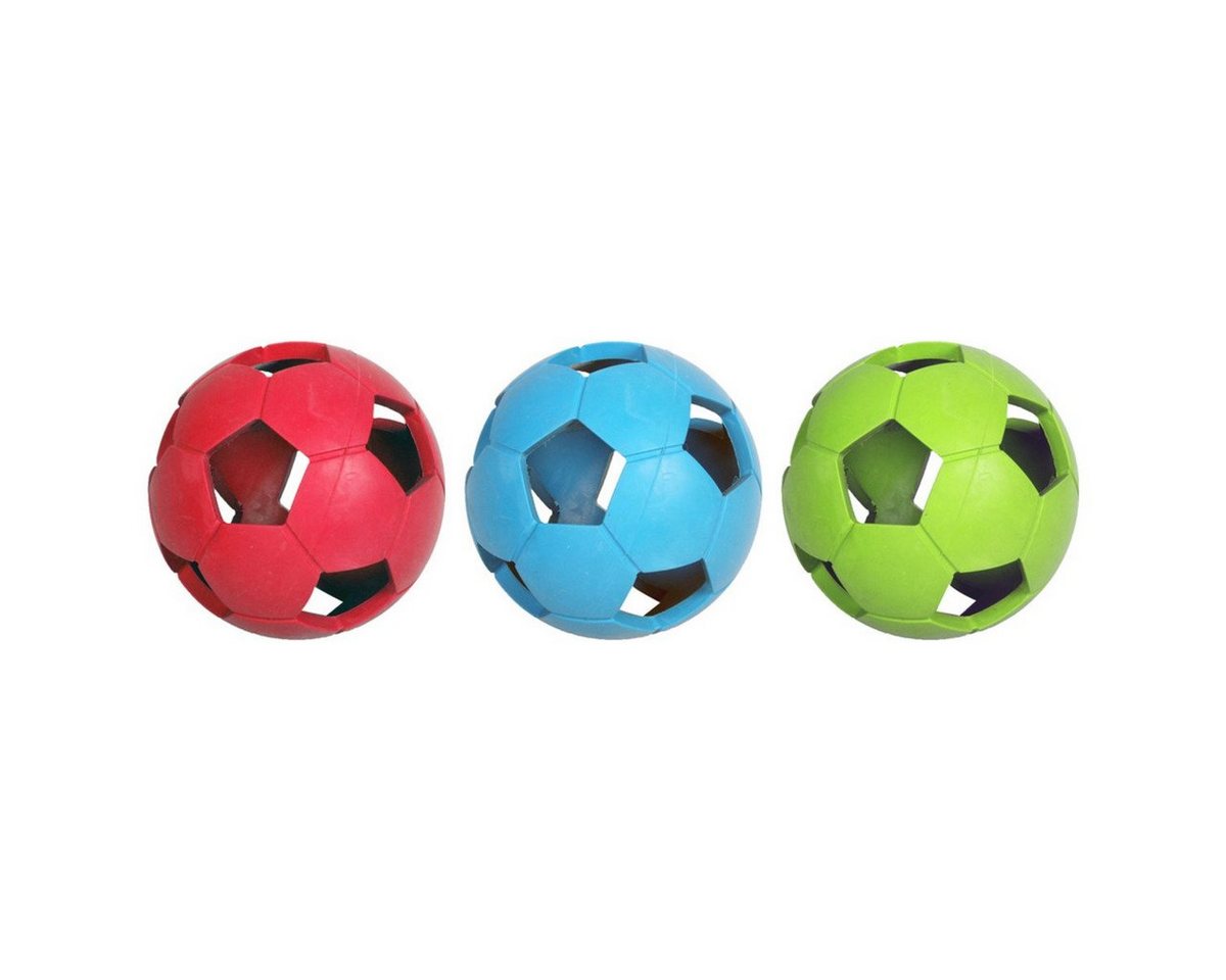 Flamingo Tierball Gummispielzeug Fußball, Durchmesser: 6,0 cm Flamingo Tierball Gummispielzeug Fußball, Durchmesser: 6,0 cm von Flamingo