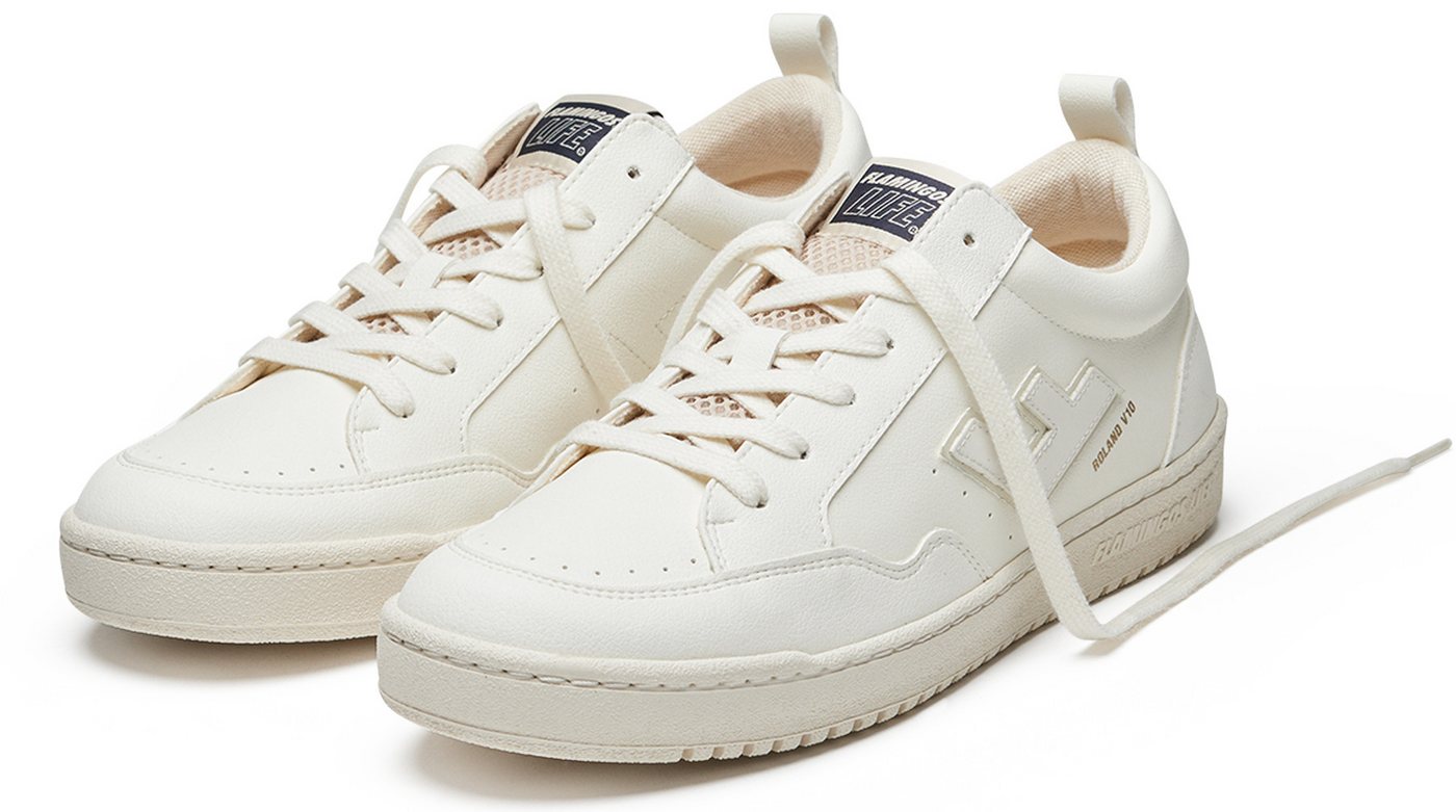 Flamingos Life ROLAND V.10 Sneaker veganer Sneaker, Obermaterial aus 70% Maisresten Flamingos Life ROLAND V.10 Sneaker veganer Sneaker, Obermaterial aus 70% Maisresten von Flamingos Life
