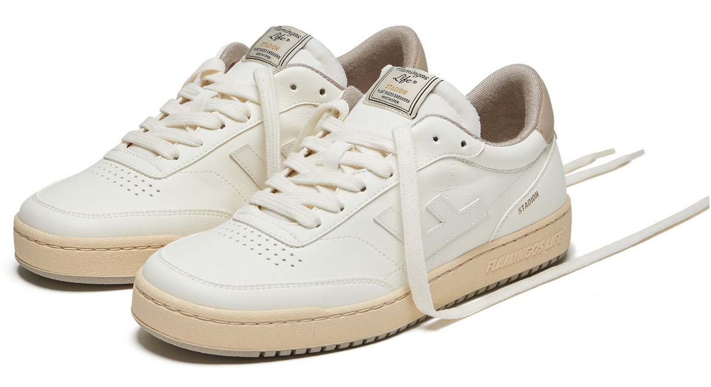 Flamingos Life STADION Sneaker vegane Sneaker, Obermaterial aus 68% Maisresten Flamingos Life STADION Sneaker vegane Sneaker, Obermaterial aus 68% Maisresten von Flamingos Life