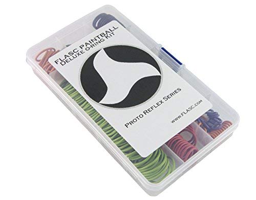 Flasc Paintball Proto Reflex/Reflex-Schienen-Serie Deluxe Farbcodiertes O-Ring-Set mit 300 Öffnungen Flasc Paintball Proto Reflex/Reflex-Schienen-Serie Deluxe Farbcodiertes O-Ring-Set mit 300 Öffnungen von Flasc Paintball