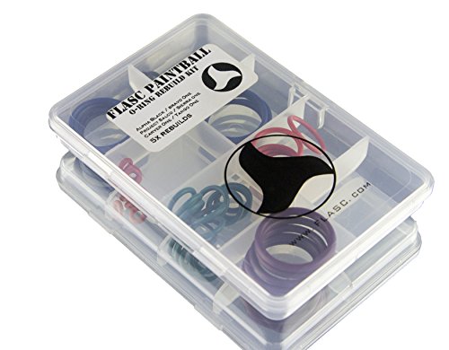 Tippmann Project Salvo/Sierra One, bunte O-Ringe, für Paintball, Set von Flasc Paintball, um 5-mal aufzubauen Tippmann Project Salvo/Sierra One, bunte O-Ringe, für Paintball, Set von Flasc Paintball, um 5-mal aufzubauen von Flasc Paintball