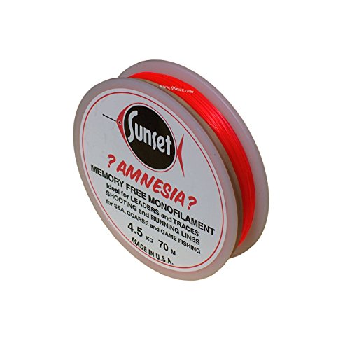 Sunset Amnesia, Monofilament, Rot, 13,6 kg von Flashmer