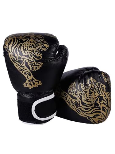 Fldy Erwachsener Kinder Boxhandschuhe Für Kampfsport Sparring Junior-Handschuhe Strapazierfähiges Leder MMA-Training Boxsack Schwarz Einheitsgröße Fldy Erwachsener Kinder Boxhandschuhe Für Kampfsport Sparring Junior-Handschuhe Strapazierfähiges Leder MMA-Training Boxsack Schwarz Einheitsgröße von Fldy